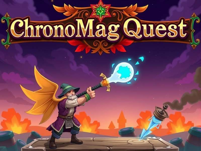 Chrono Mage Quest Game Banner